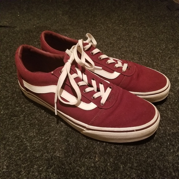 Sold on Mercari Vans Ward Maroon - Men's 9.5/Womens 11 - Picture 2 of 8